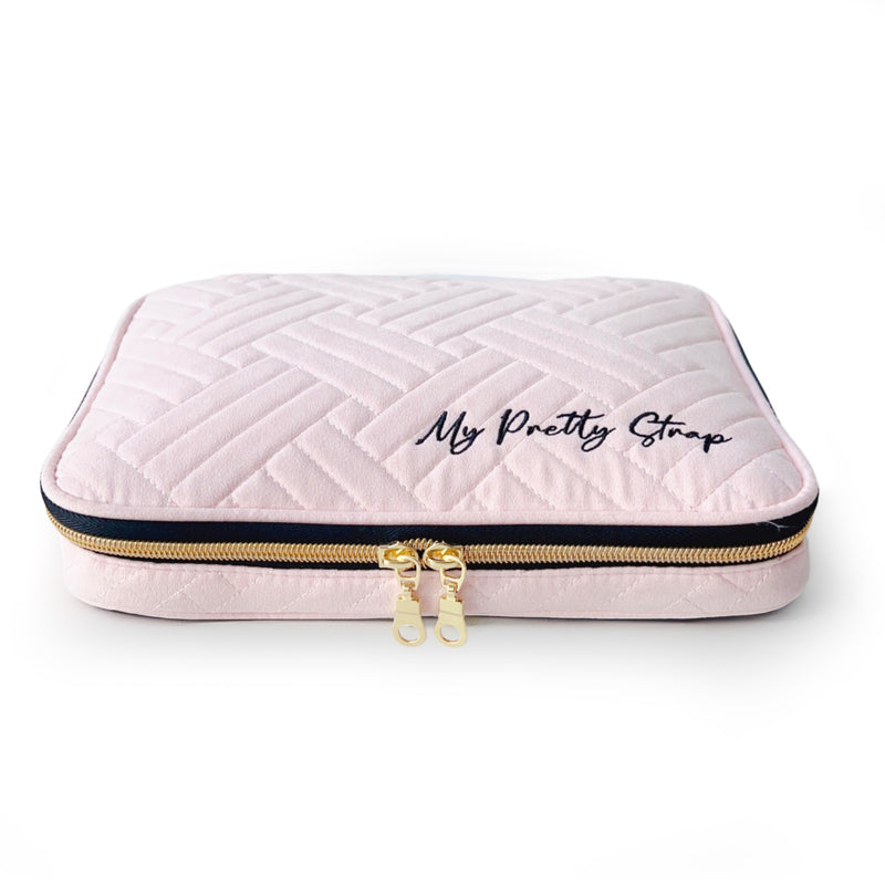 Luxury Strap Bag – Sand Pink