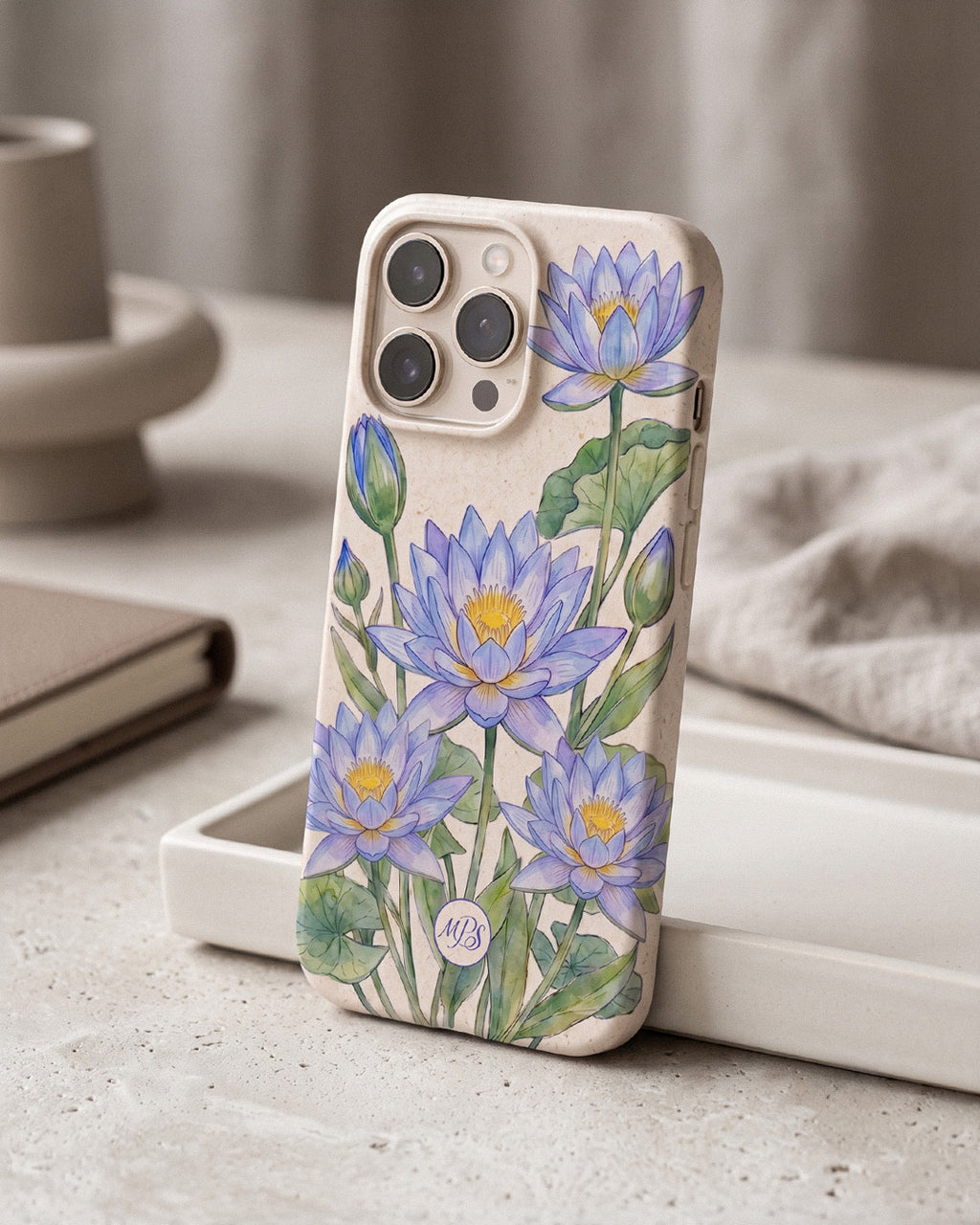 Blue Lotus Phone Case