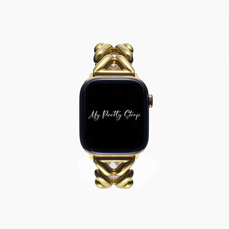 Ariel Stainless Steel Strap – Gold