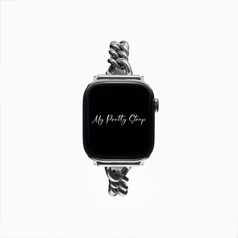 Filo d’Oro Apple Watch Strap – Silver Gem