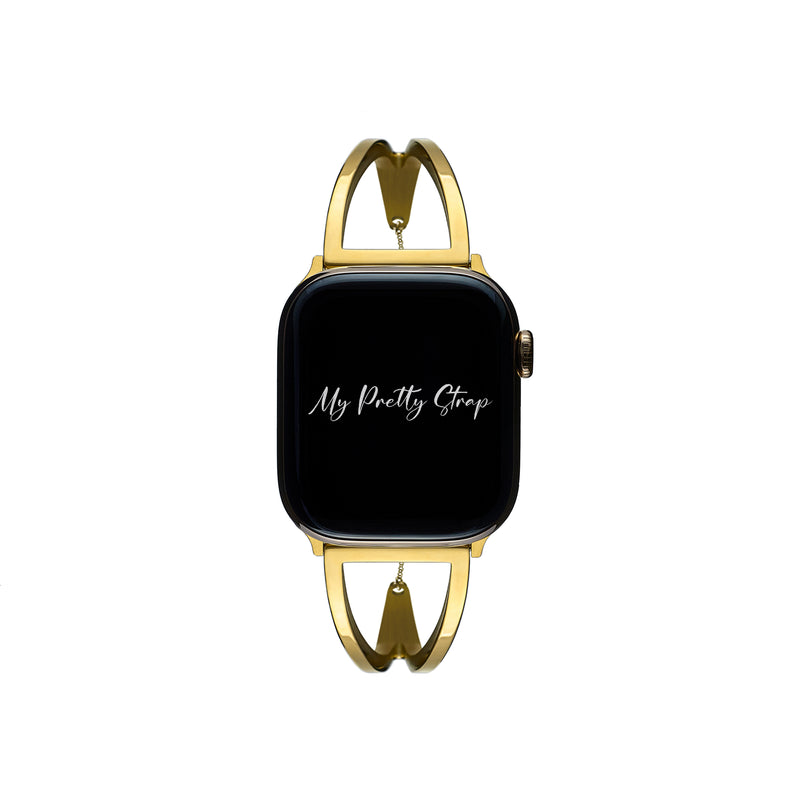 Ma' Damn Women Apple Watch Strap – Gold