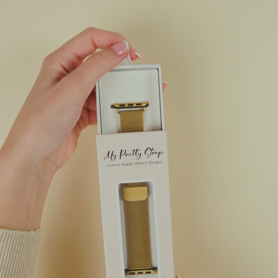 Stainless Steel Apple Watch Strap